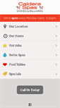 Mobile Screenshot of calderaspasnm.com